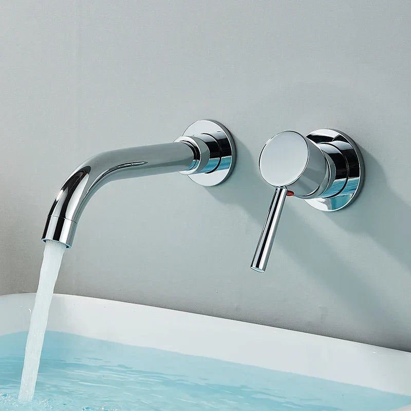 Auricelle Wall Basin Mixer Tap