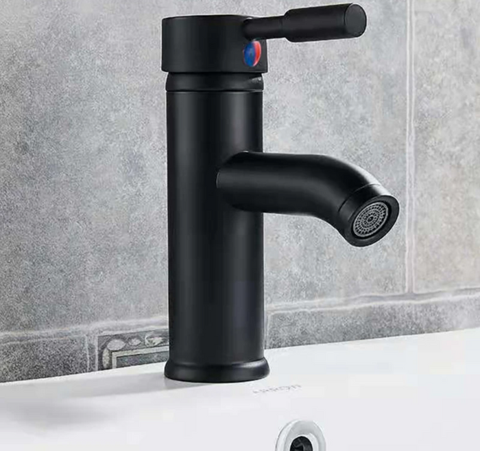Obsidian Flow Basin Mixer