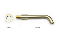 LineaFlow Wall Basin Spout