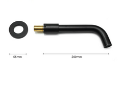 LineaFlow Wall Basin Spout