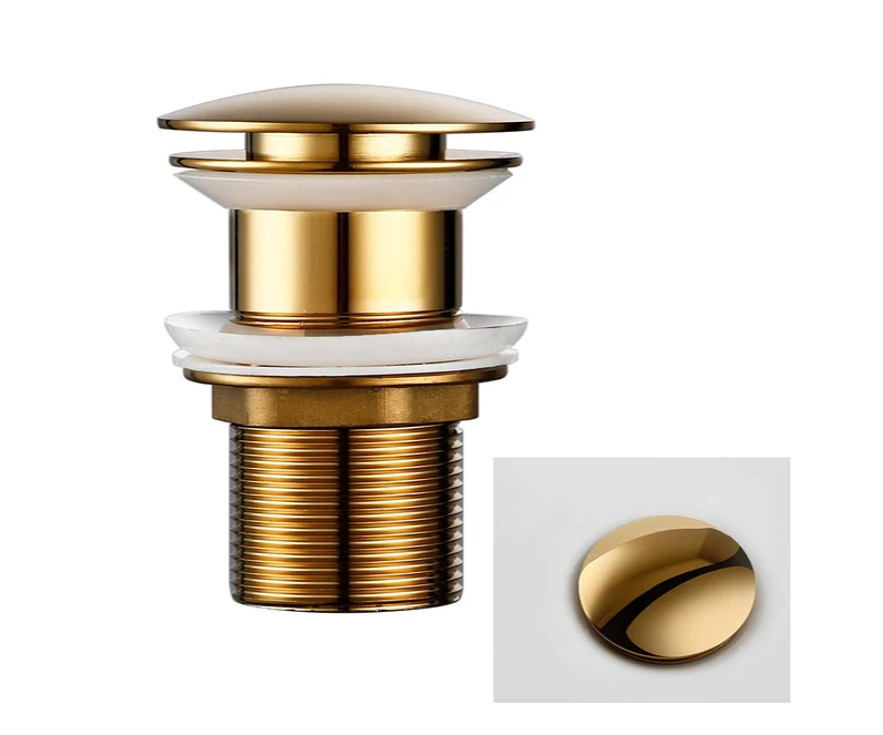 VelvetFlow Brass Basin Waste