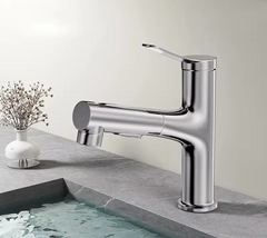 AquaClean Pull-Out Basin Mixer