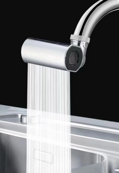 AquaTwist HydroFlow 4-Mode Swivel Kitchen Faucet