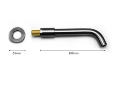 LineaFlow Wall Basin Spout