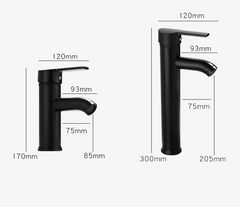Obsidian Flow Basin Mixer