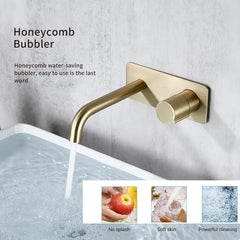 RoseVanta Wall Mount Bathroom Faucet