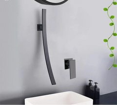 ShadowFlow Wall-Mount Basin Mixer