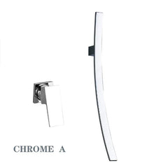 ShadowFlow Wall-Mount Basin Mixer