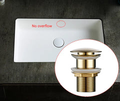 VelvetFlow Brass Basin Waste