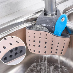SinkNest Flex Adjustable Faucet Caddy