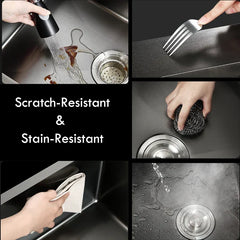 SteelCore KI-5545 Kitchen Sink Set