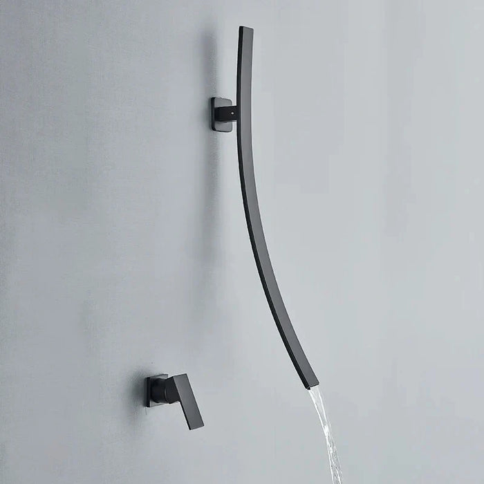 ShadowFlow Wall-Mount Basin Mixer