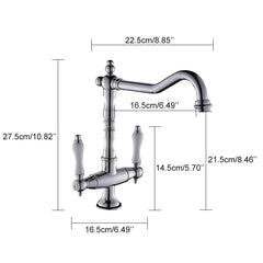 Ashbourne Heritage Brass Mixer Tap