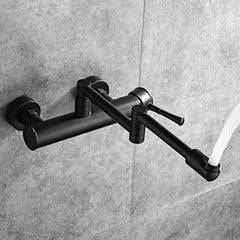 ObsidianFlow Wall Kitchen Tap