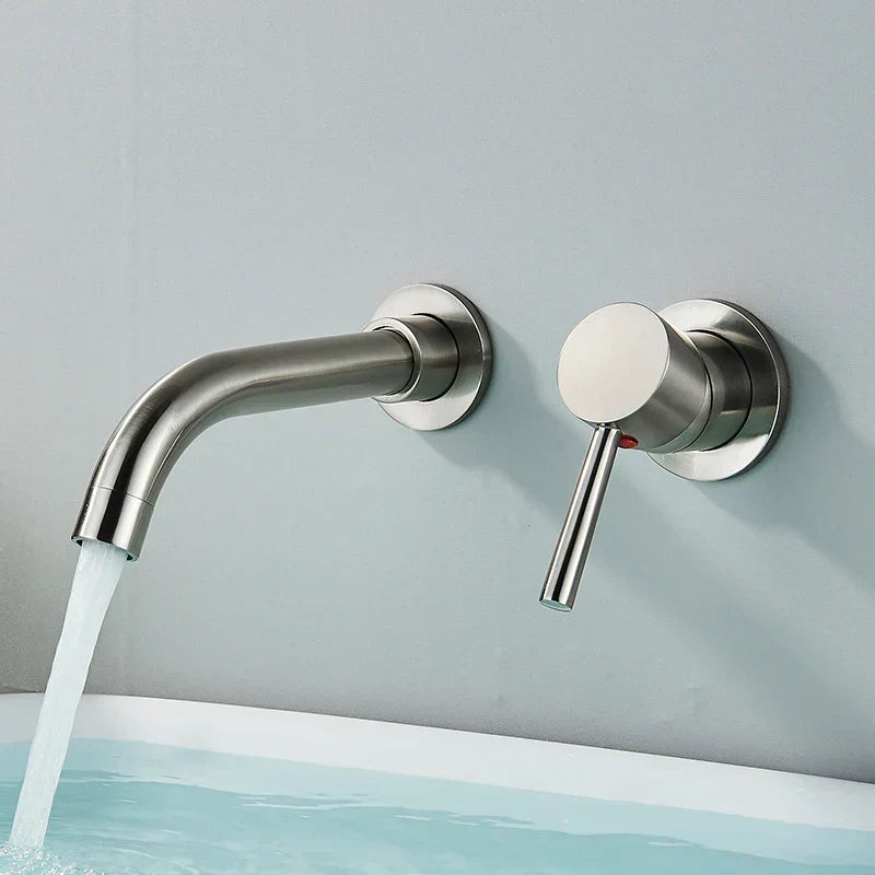 Auricelle Wall Basin Mixer Tap