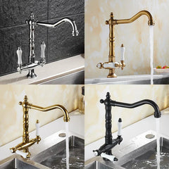 Ashbourne Heritage Brass Mixer Tap