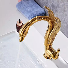 Aurelia Swan Waterfall Basin Mixer