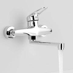 NoirFlow Wall Mixer Tap