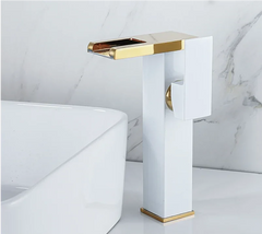 CascadeFlow LuxePlate Waterfall Bathroom Faucet