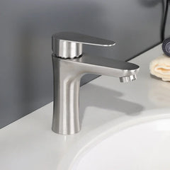 PureSteel Basin Mixer Tap
