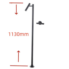 LuxeFlow Floor-Mounted Brass Bath Filler Tap