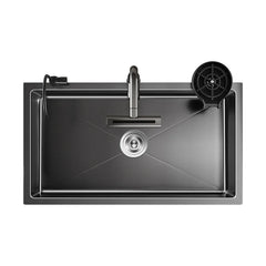 NoirCascade Waterfall Kitchen Sink Set