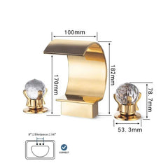HeritageFlow LuxeSpread Bathroom Faucet