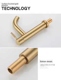 Steelhaven Mono Cold Basin Tap