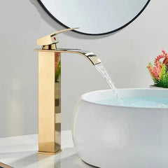 GoldenVista Waterfall Bathroom Faucet