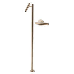 LuxeFlow Floor-Mounted Brass Bath Filler Tap