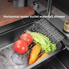 TitanFlow Stainless Steel Kitchen Sink Set