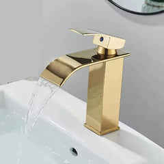 GoldenVista Waterfall Bathroom Faucet