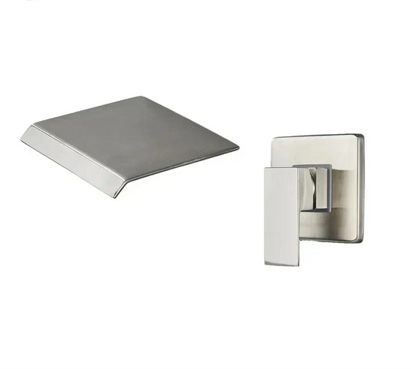 AquaFlow Wall-Mount Waterfall Faucet