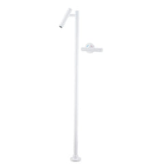LuxeFlow Floor-Mounted Brass Bath Filler Tap
