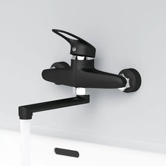 NoirFlow Wall Mixer Tap