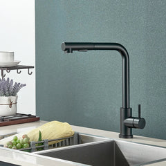 Vantique NoirFlex Pull-Out Kitchen Tap