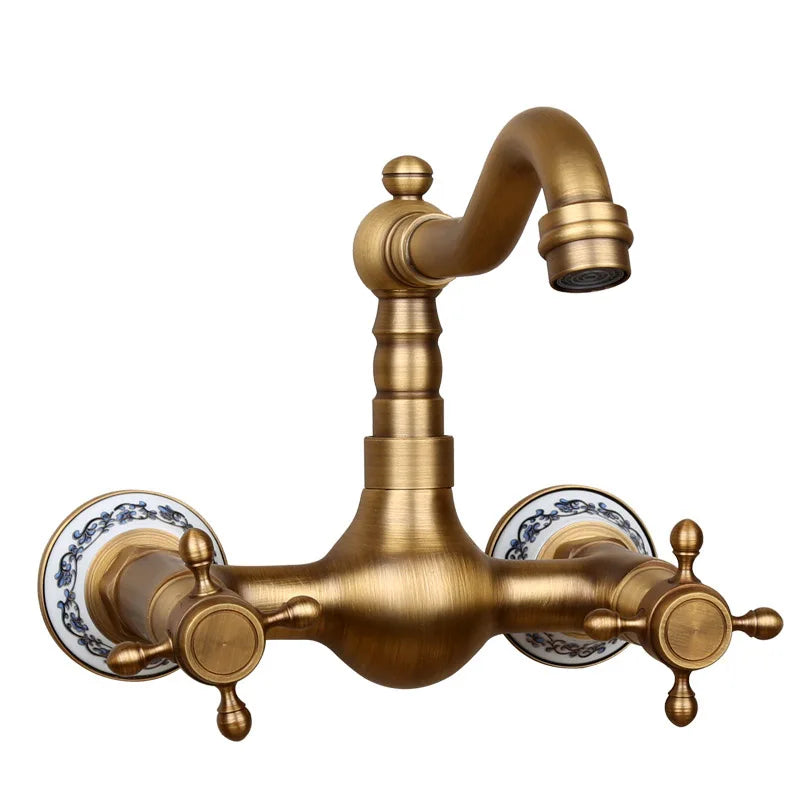 Montclair Heritage Wall Mixer Tap