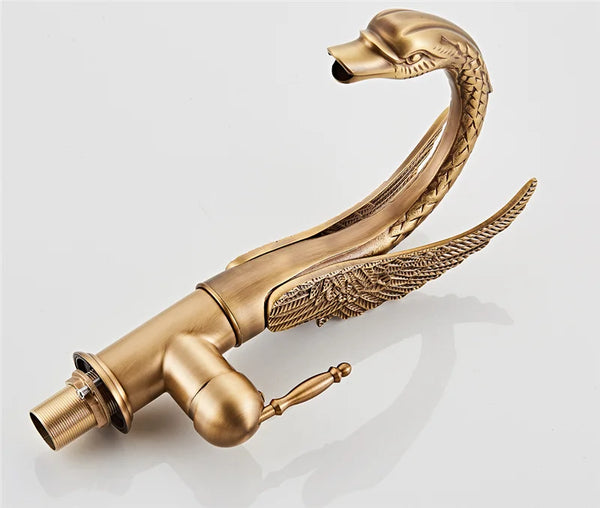 Aurelia Swan Waterfall Basin Mixer