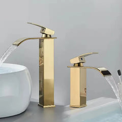 GoldenVista Waterfall Bathroom Faucet