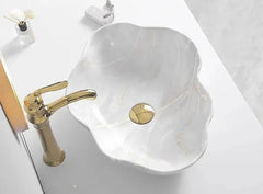 MarbleLuxe Ovalis Vessel Sink