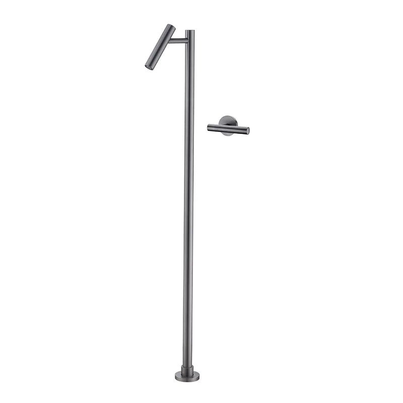 LuxeFlow Floor-Mounted Brass Bath Filler Tap