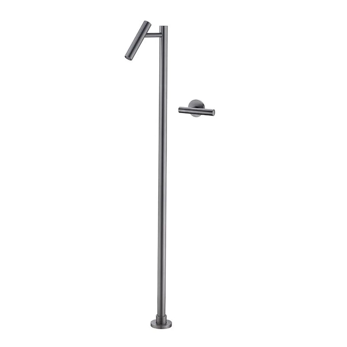 LuxeFlow Floor-Mounted Brass Bath Filler Tap