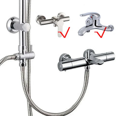 LuxeCascade Rain Shower Set