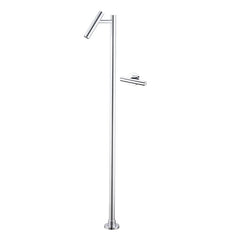 LuxeFlow Floor-Mounted Brass Bath Filler Tap