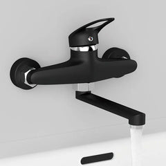 NoirFlow Wall Mixer Tap