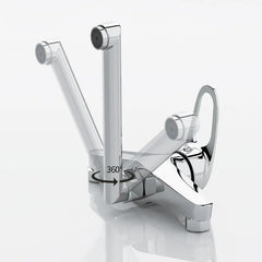 NoirFlow Wall Mixer Tap