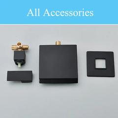 AquaFlow Wall-Mount Waterfall Faucet