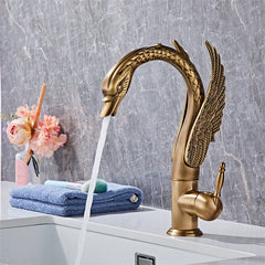 Aurelia Swan Waterfall Basin Mixer