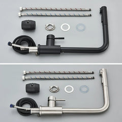 Vantique NoirFlex Pull-Out Kitchen Tap
