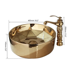 Aurielle Royale Vessel Sink Set